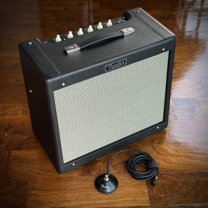 Fender Blues Junior IV 15-Watt 1x12" Guitar Combo 2018 - Present - Black image 1
