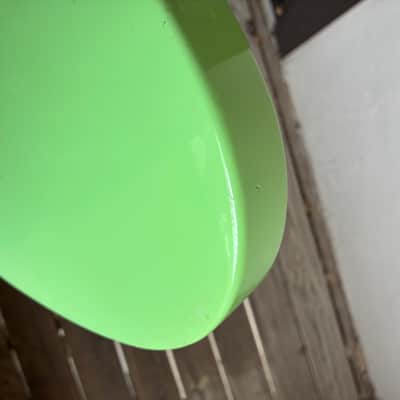 First Act ME 219 short scale electric Guitar upgraded - Neon green image 16