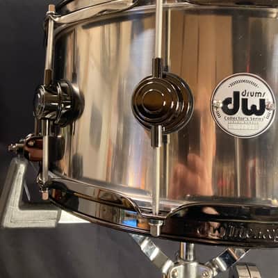DW - 6.5x14" Collector’s Series Titanium Snare Drum, 10-lug, MAG Throw-Off 2010 image 5