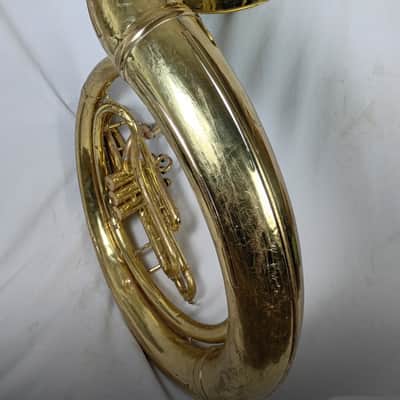 Conn 20K BBb Sousaphone with case and neck - Overhaul with dent removal image 3