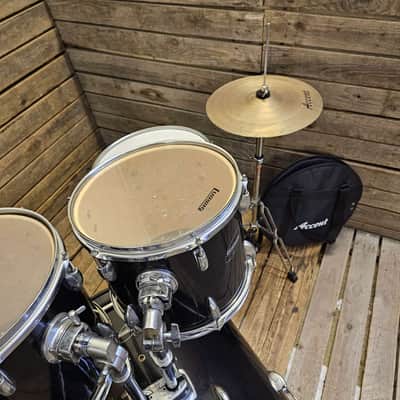 Ludwig Drum Kit, Accent Black Complete USED! RKACL021024 image 5