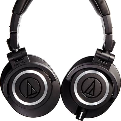 Audio-Technica ATH-M50X Closed-Back Headphones, Black image 2