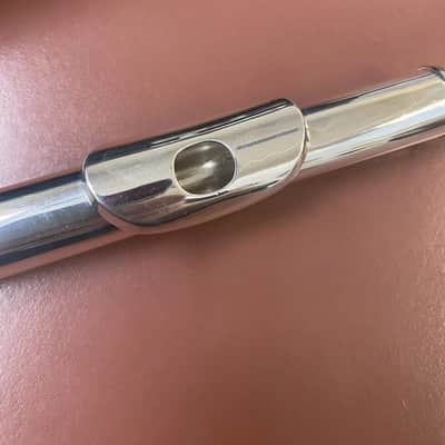 Vintage 1925 W.S Haynes Solid Silver Flute, French (open) Keys, New Pads; with Case image 3