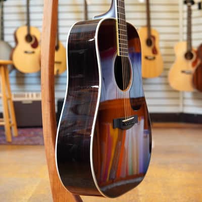 Santa Cruz Limited Fretboard Summit 2025 D Model Sitka Spruce/Indian Rosewood Dreadnought Acoustic Guitar Sunburst w/Hard Case image 2