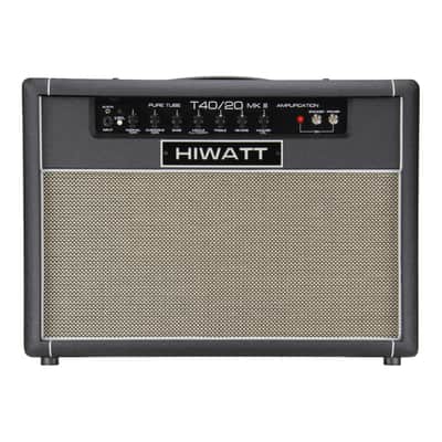 Hiwatt T-Series TB40/20 40/20-Watt 2x12 Tube Combo Amplifier - Black - Open Box image 2