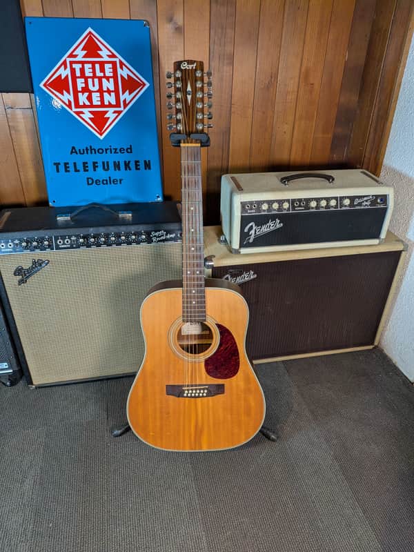 Cort Earth 70E Acoustic/Electric 12 String Guitar w/Case - Natural (Used) image 1