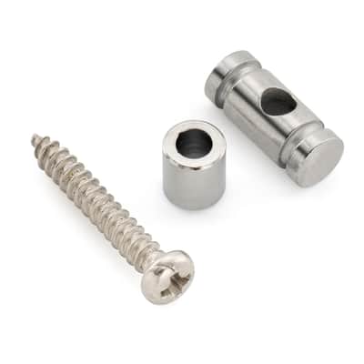 Brio Pro Steel Barrel Style String Trees / String Guides — Set of 2 - Chrome image 7