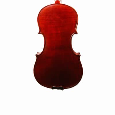 Handmade1/4 Violin Outfit–Italian Spruce,One Piece Back, Sweet Tone, Case&Bow image 6