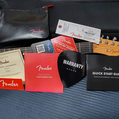 2025 Fender American Acoustasonic Telecaster Kuniyoshi Collection Sumo - FENDER EXPERIENCE 2025 Tokyo Flagship Exclusive Limited Edition image 17