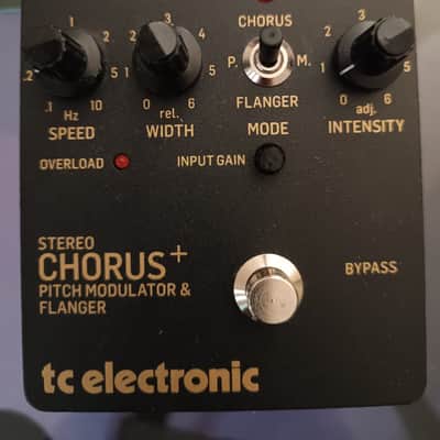 TC Electronic SCF Gold Stereo Chorus + Pitch Modulator & Flanger Reissue 2022 - Present - Black image 3