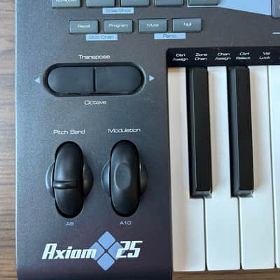 M-Audio Axiom 25 Key USB MIDI Keyboard Controller 2000s - Black image 3