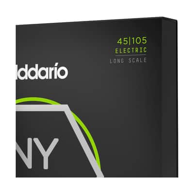 D'Addario NYXL45105 Nickel Wound Bass Guitar Strings Light Top / Med Bottom 45-105 Long Scale image 4