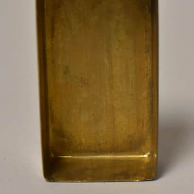 1980s Schecter USA Humbucker Cover Gold NOS image 6