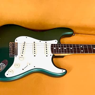 Fender 1959 Fender Stratocaster Custom Shop 2015 - Journeyman Relic Sherwood Green image 2