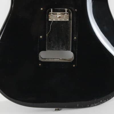 1989 Vintage Squier Fender Stratocaster Factory Black BODY Made in USA Strat 1980s image 6