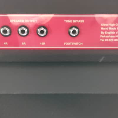 English valve amplifiers 6 watt hi -gain head 2008 with EVA 2 X 12 cabinet image 9