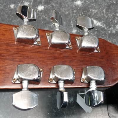 Vintage Ventura V-6 Acoustic Guitar (Made in Japan, Natural Gloss) image 11
