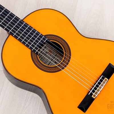 1974 Toshihiko Nakade Model 1500S Vintage Classical Guitar, Spruce + Brazilian Rosewood w/ Case image 8