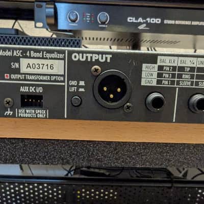 Speck Electronics ASC-T 4-Band Equalizer w/ Transformer image 2