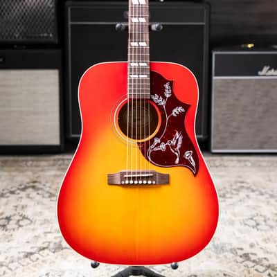 Gibson Hummingbird Special Acoustic/Electric Guitar - Satin Vintage Cherry Sunburst with Gig Bag image 4