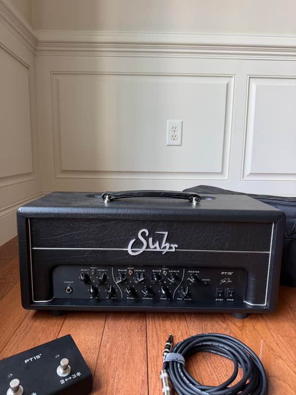 Suhr PT15 Pete Thorn Signature 3-Channel 15-Watt Guitar Amp Head