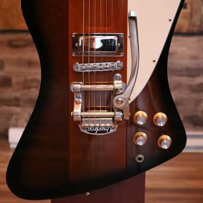 1999 Gibson Firebird V  Vintage Sunburst / Bigsby on Vibrate  / String spoiler / Banjo tuners image 3