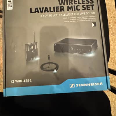 Sennheiser XSW 1-ME2-A Lavalier Mic Wireless System - A Band (548-572 MHz) 2010s - Black image 3