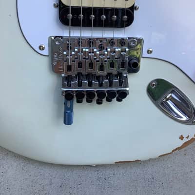 EVH Frankenstein Series Relic White With Upgrades image 10