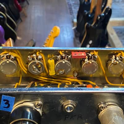 1960 Fender Tremolux 5E9A Vintage 1x12 Tweed Narrow Panel Pre CBS Tube Combo Amplifier! image 12