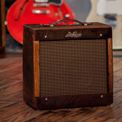 Deluxe Amplification Handwired Barnwood 5F1 Champ Barnwood image 1