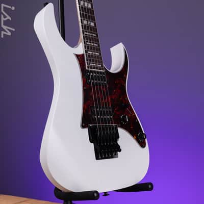 Ibanez Prestige RG653DX White Flat Electric Guitar image 3