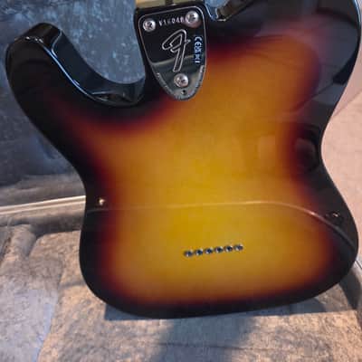Fender American Vintage II '72 Telecaster Thinline 2024 - 3-Color Sunburst HISCOX Case image 5