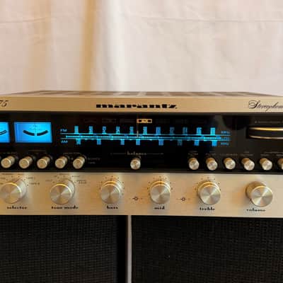 Marantz Model 2275 75-Watt Stereo Solid-State Receiver 1974 - 1977 - Silver with Wood Case image 1