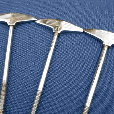 Sonor Signature Lite Hilite T-rods Tension Rods Bass Drum Lot of 7 Vintage image 4