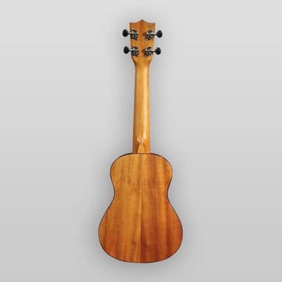 Puka Model PK-PET Peace Rosette Natural Satin Finish Tenor Size Ukulele image 7