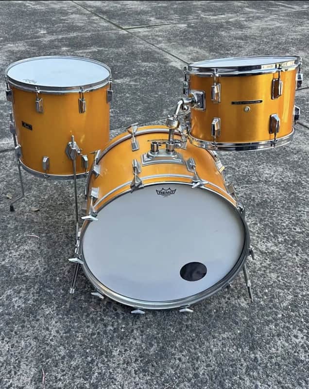 Pearl Wood-fiberglass 70s - Satin Gold image 1
