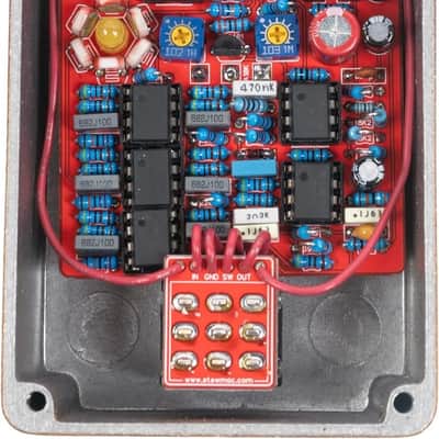 StewMac Lightcycle Phasor II Pedal Kit, With White Enclosure (12253-W) image 2