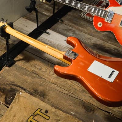Fender Custom Shop Custom Deluxe Strat NOS - Fire Mist Orange image 12