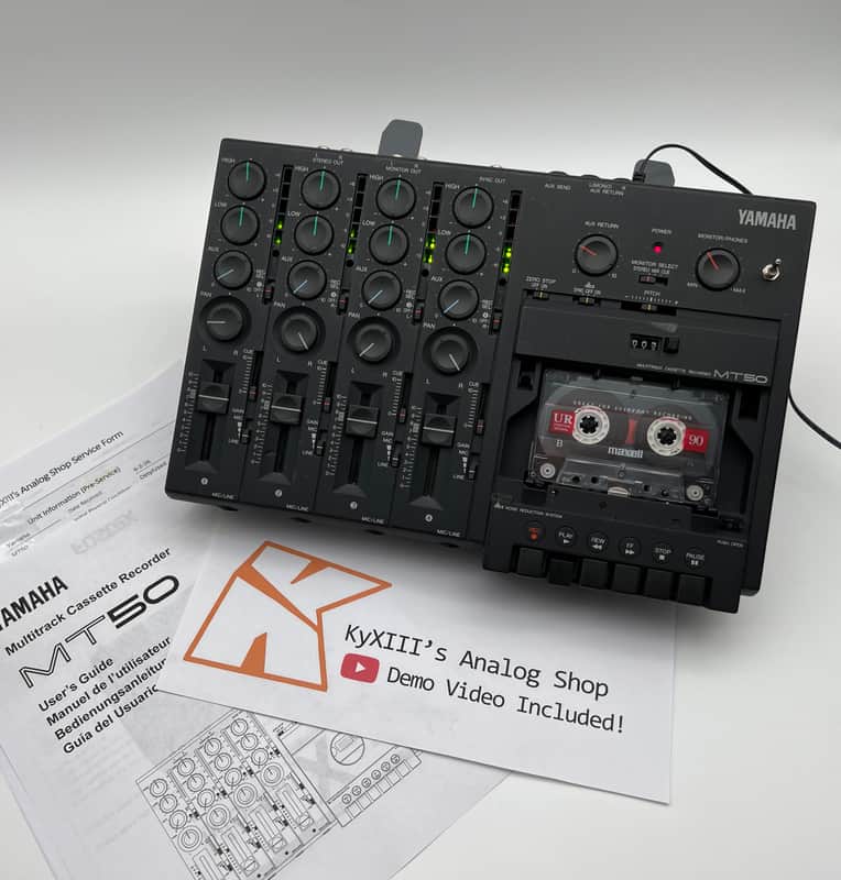 Yamaha MT50 Multitrack Cassette Recorder {Serviced w/Half Speed Mod} image 1