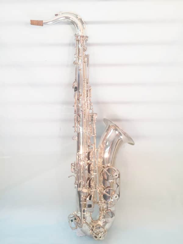 Musikwerks-Silver Plated Tenor Saxophone-Intermediate Level-New-w/Shop Warranty! image 1