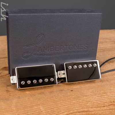 Lambertones "The Crema" Humbucker 4 Wire Set-Nickel image 1