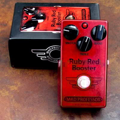 ギター MAD PROFESSOR Ruby Red Booster Mad Professor Ruby Red Booster - YouTube