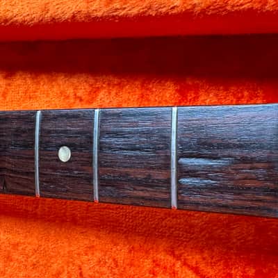 1968 Fender Stratocaster Neck – Original Nitro, A-Width, Rosewood Veneer, Original Frets, rare image 3