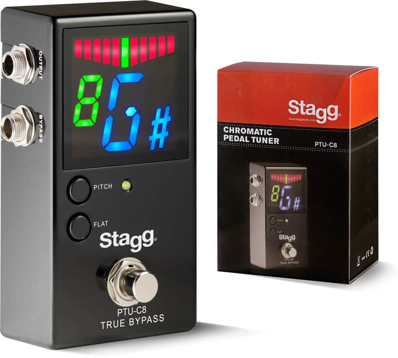 Stagg PTU-C8 Chromatic Tuner image 1