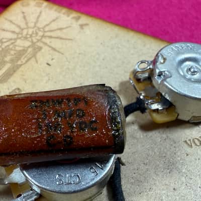 General Vintage Tone for Stratocaster ®️ Left handed Prewired harness electronics 1954 to 1958 5 way Control Lefty image 3