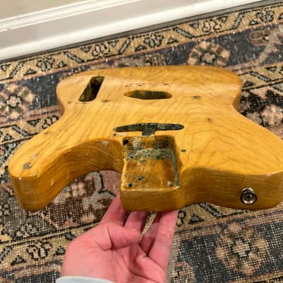 Vintage Fender Telecaster Body 1970’s Natural Refin image 11