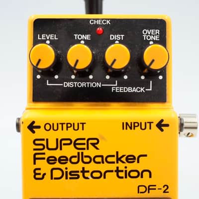 Boss DF-2 Super Feedbacker and Distortion 1989 Made In Japan Guitar Effect Pedal GA25620 image 3