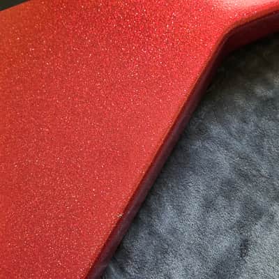 1984 Ibanez DB700 Destroyer 4 String Vintage Japan Electric Bass - Custom Red Sparkle Finish + OHSC image 19