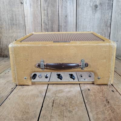 Fender Tweed Princeton 5F2 1956 Clean, 100% Original and it Works Great! - Tweed image 11