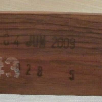 5 New old stock Genuine C.F. Martin Acoustic 6 String Guitar Bridge Rosewood image 3